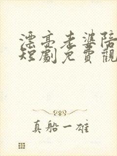 漂亮老婆陪过年短剧免费观看完整版高清