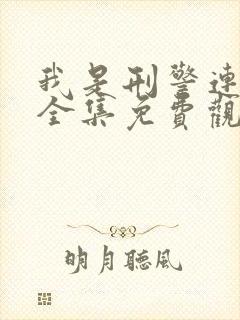 我是刑警连续剧全集免费观看