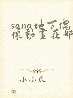 sana地下偶像动画在哪看