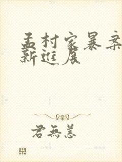 孟村家暴案件最新进展