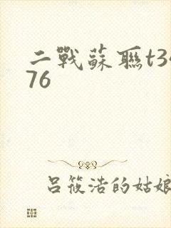 二战苏联t3476