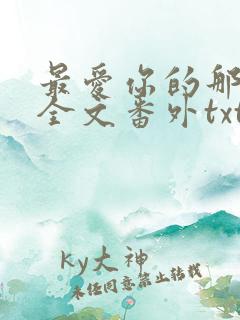 最爱你的那十年全文番外txt