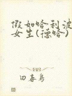 假如哈利波特是女生(德哈)
