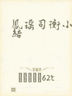 凤瑶司衡小说完结