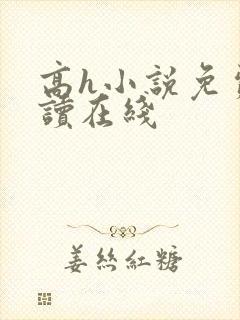 高h小说免费阅读在线