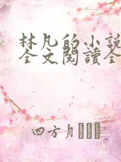 林凡的小说免费全文阅读全文