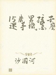 15岁男孩子沉迷手机怎么办