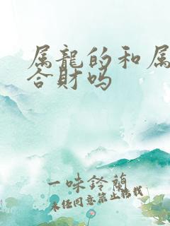 属龙的和属羊的合财吗