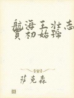 航海王壮志雄心买初始号