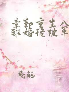 章节重生八零:离婚后被军少宠上天