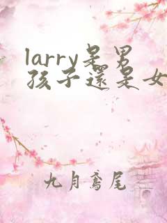larry是男孩子还是女孩子