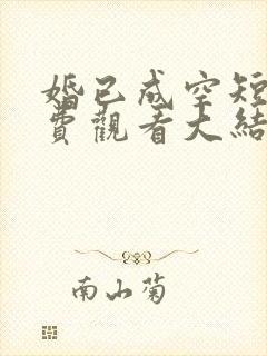 婚已成空短剧免费观看大结局
