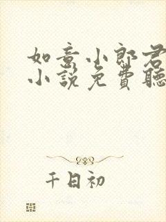 如意小郎君有声小说免费听书