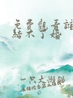 免费观看谁说我结不了婚
