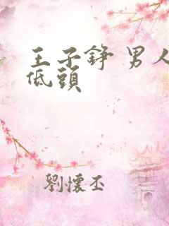 王子铮 男人不低头