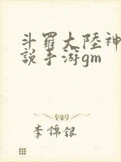 斗罗大陆神界传说手游gm