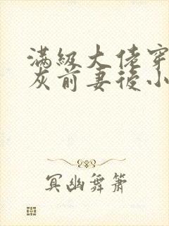 满级大佬穿成炮灰前妻后小说