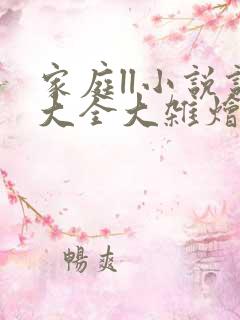 家庭ll小说说大全大杂烩