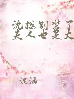 沈总别装了,你夫人也是大佬短剧免费观看