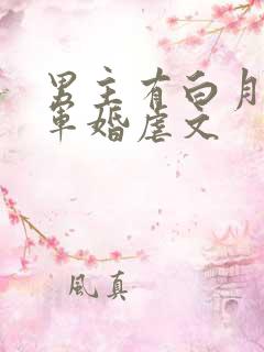男主有白月光的军婚虐文