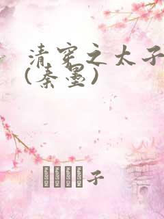清穿之太子宠妃(秦墨)
