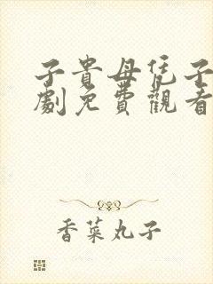 子贵母凭子贵短剧免费观看