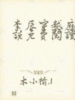 李辰穿越历史小说免费阅读无弹窗