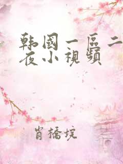韩国一区二区午夜小视频