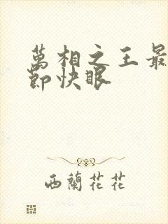 万相之王最新章节快眼