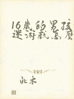 16岁的男孩沉迷游戏怎么办