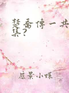 楚乔传一共多少集?