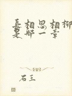 长相思相柳抢婚是哪一章