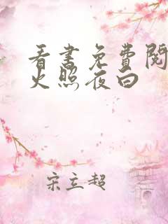 看书免费阅读烟火照夜白