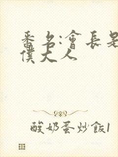 番名:会长是女仆大人