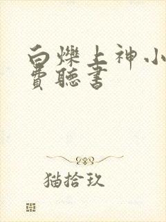 白烁上神小说免费听书