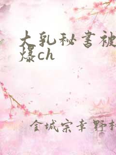 大乳秘书被总裁爆ch