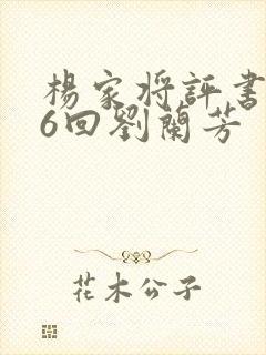 杨家将评书136回刘兰芳