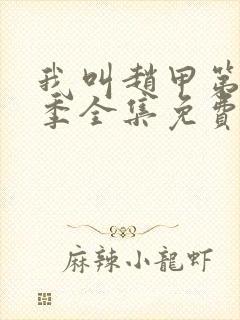我叫赵甲第第二季全集免费版全集