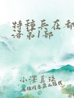 特种兵在都市杨洛第1部
