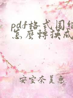 pdf格式图纸怎么转换成cad