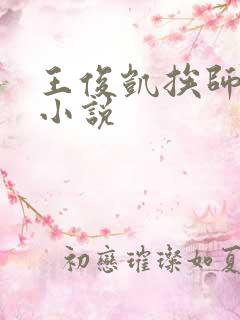 王俊凯挨师兄打小说