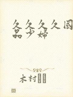 久久久久国产精品少妇