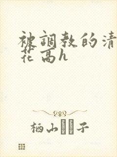 被调教的清纯校花高h