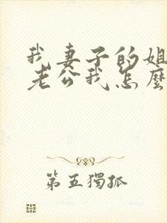 我妻子的姐姐的老公我怎么称呼