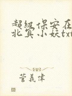 超级保安在都市北冥小妖txt