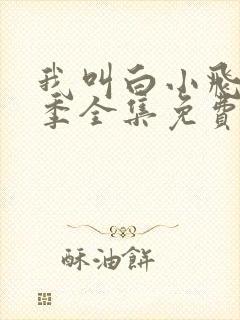我叫白小飞第二季全集免费