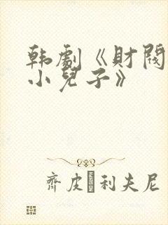 韩剧《财阀家的小儿子》