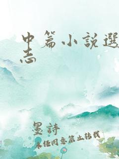 中篇小说选刊杂志