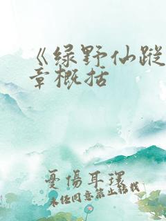 《绿野仙踪》每章概括