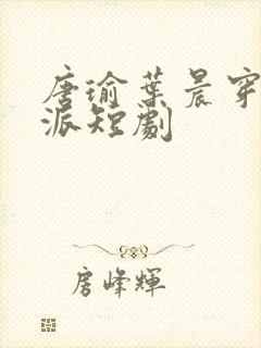 唐瑜叶晨穿越反派短剧